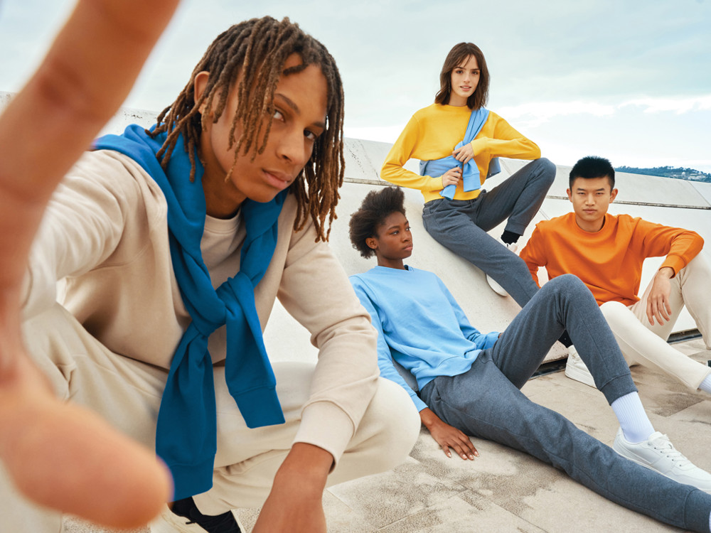 IQONIQ Etosha lightweight recycled cotton crew neck