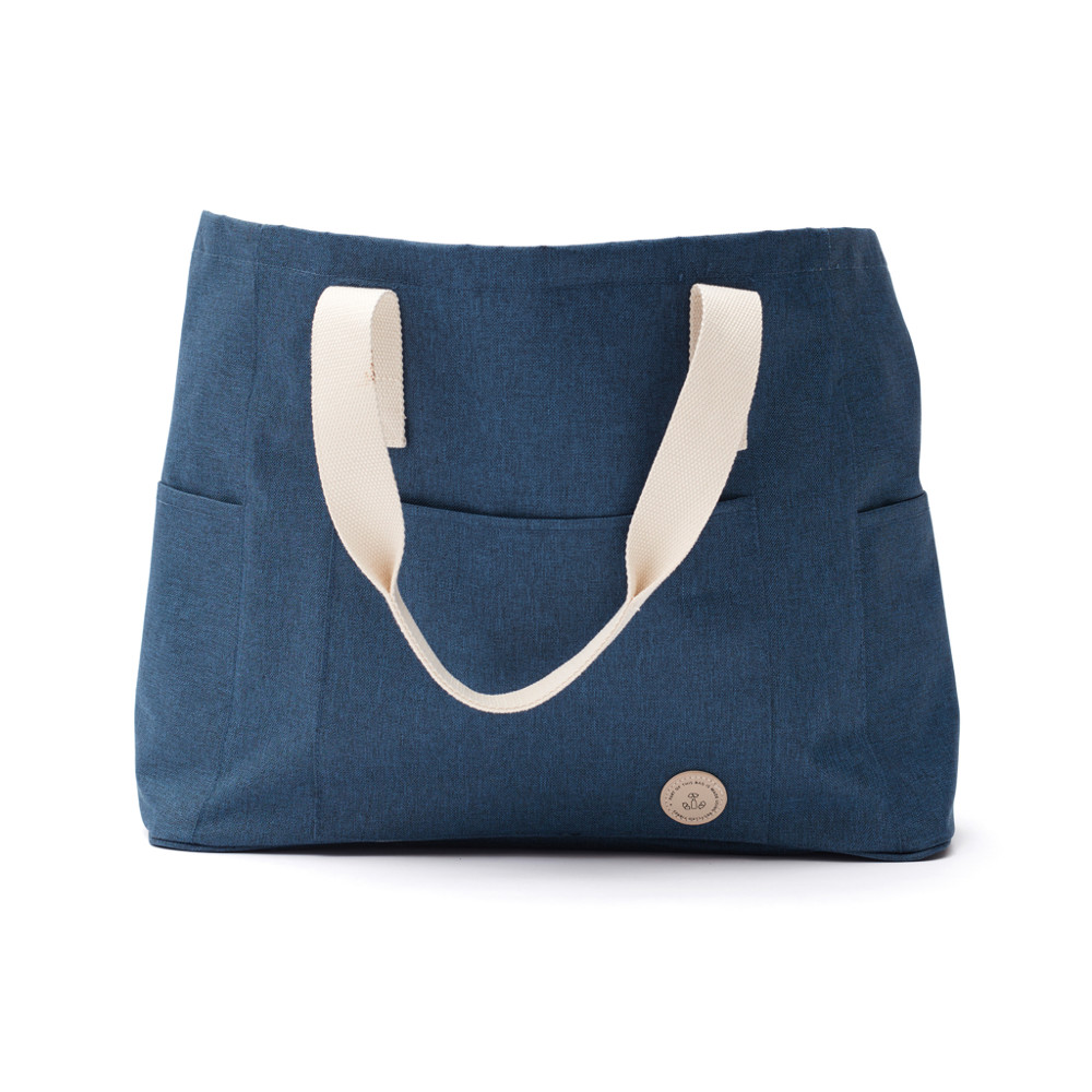VINGA Sortino beach bag - blue (± PMS 19-4118)