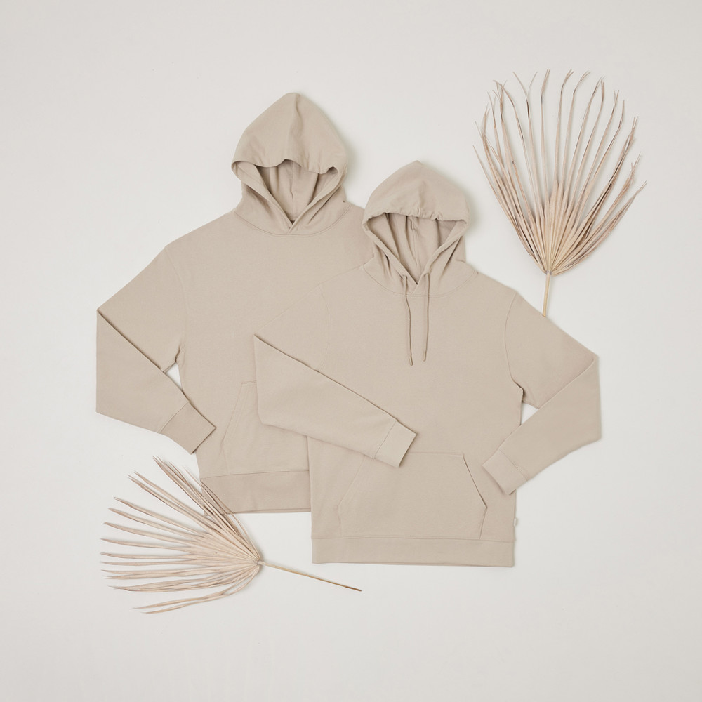 IQONIQ Yoho recycled cotton relaxed hoodie