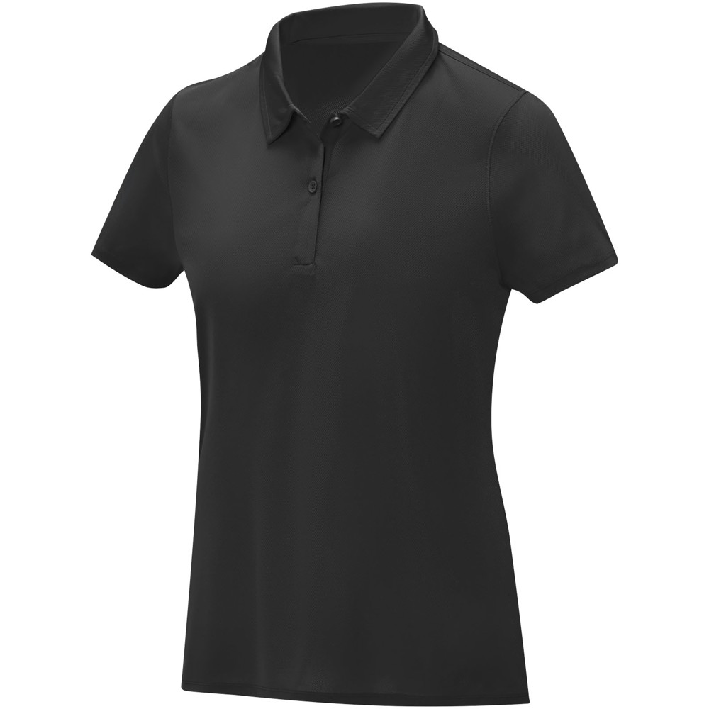 Deimos 105 g/m2 short sleeve women's cool fit polo - Black