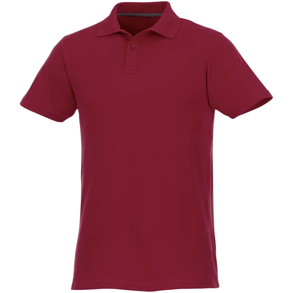 Helios 180 g/m2 short sleeve men's polo - Burgundy