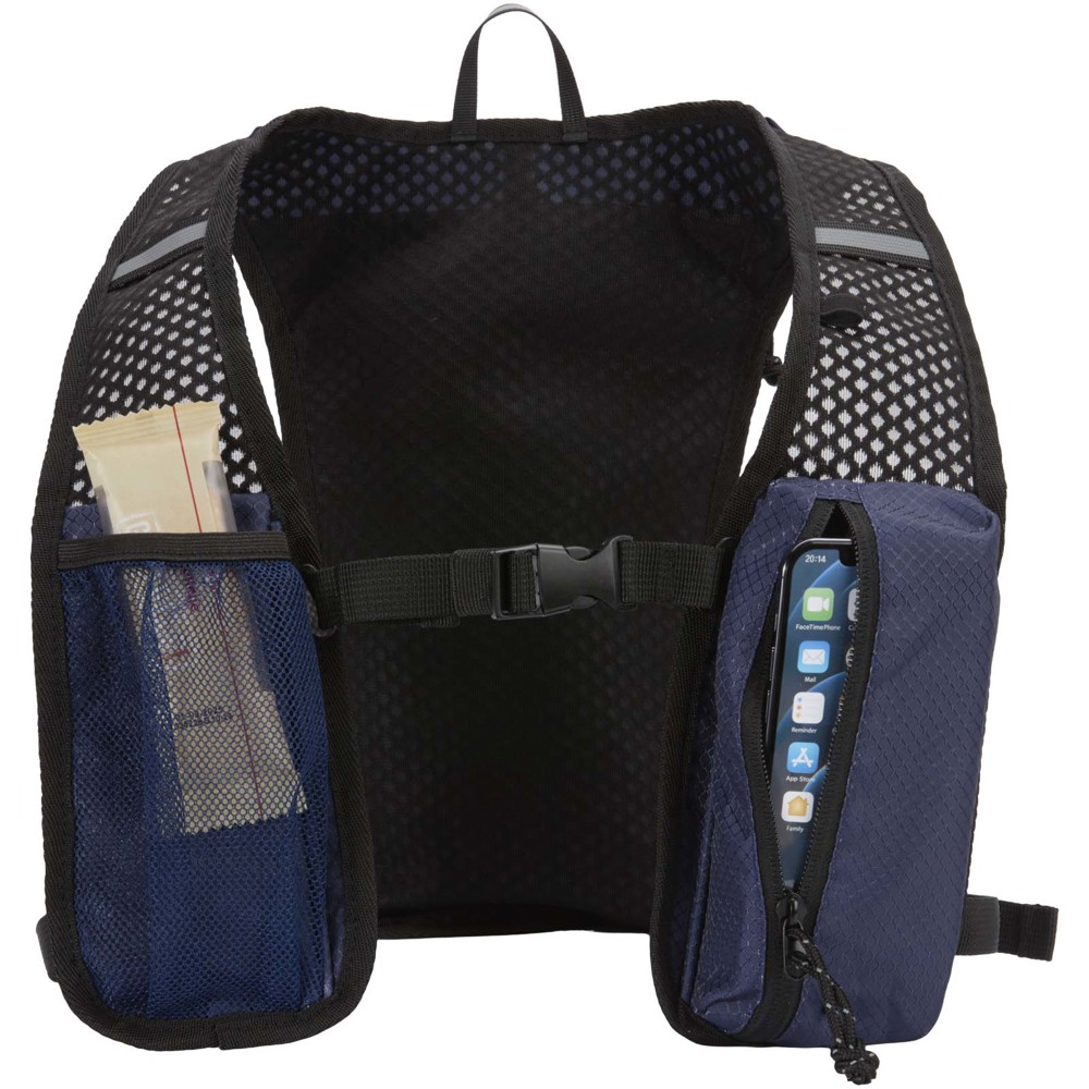 Varyon GRS recycled running vest hydration pack 5L