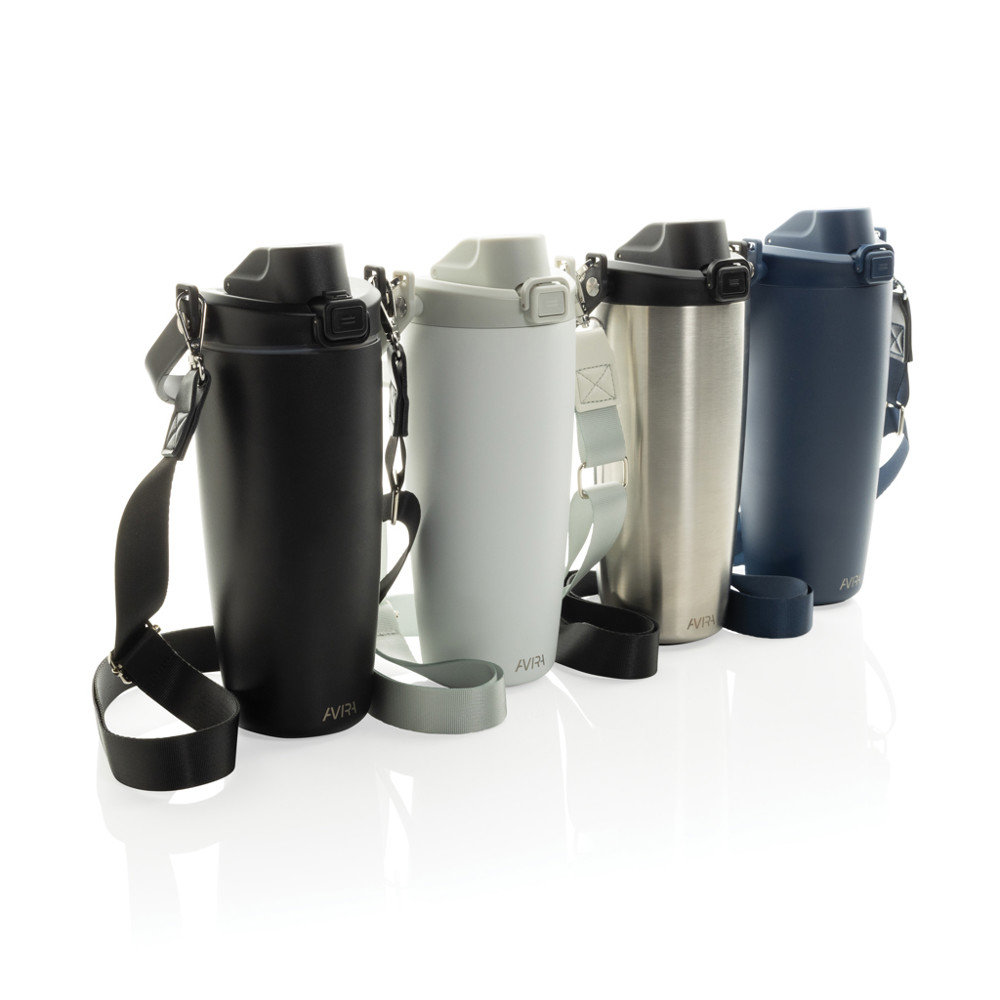 Avira Ayala RCS re-steel duosip lockable crossbody tumbler