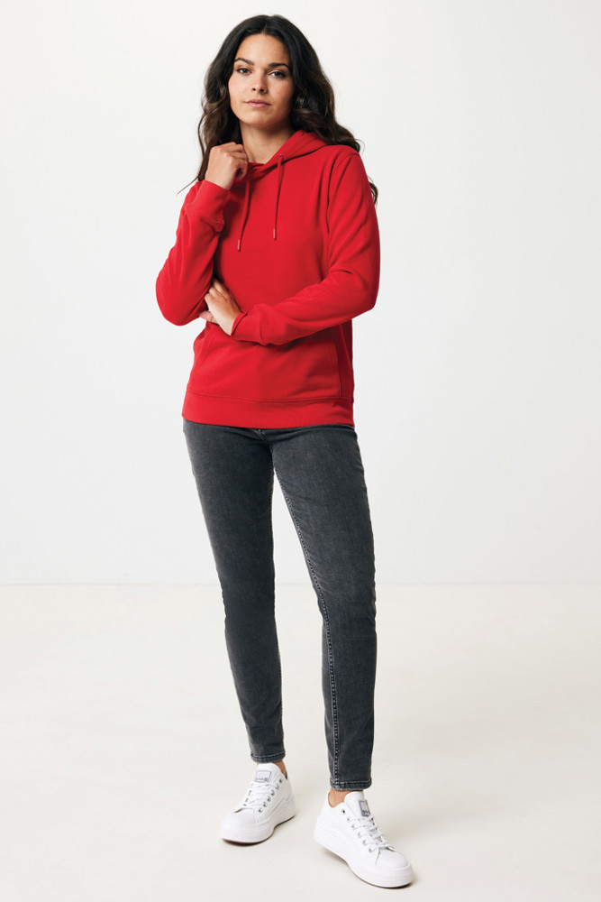 IQONIQ Rila lightweight recycled cotton hoodie