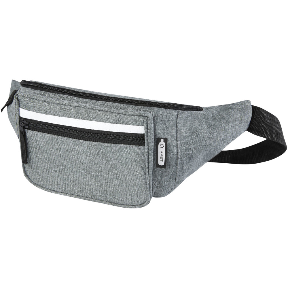 Journey GRS RPET waist bag - Heather grey