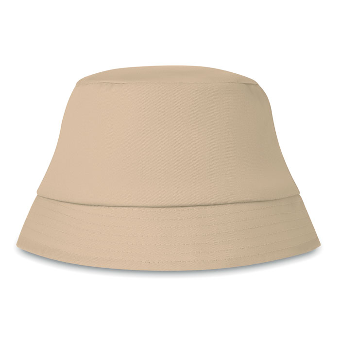 BILGOLA - Bucket hat cotton 160 gr/m² - Beige