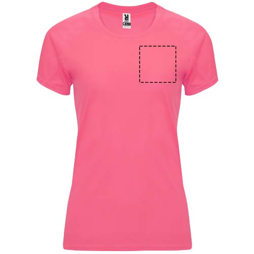 Bahrain 135 g/m2 short sleeve women's sports t-shirt