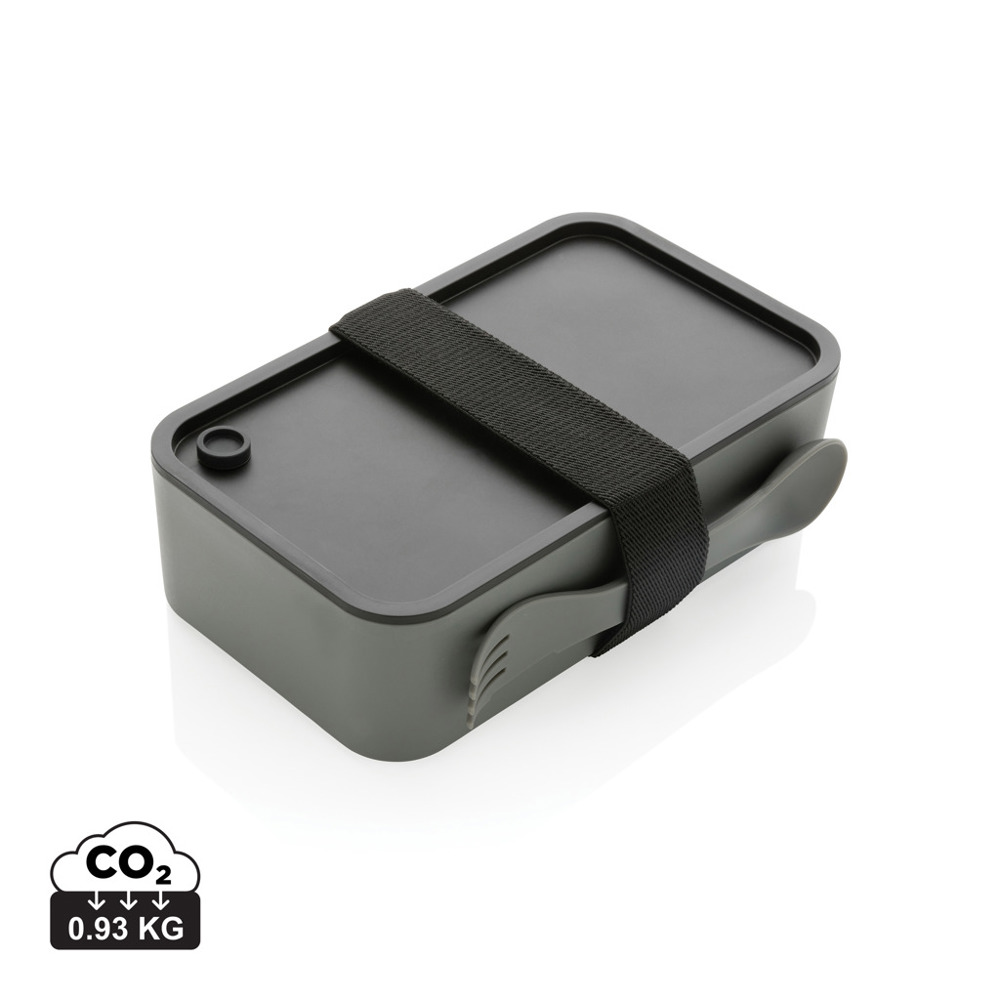 PP lunch box with spork