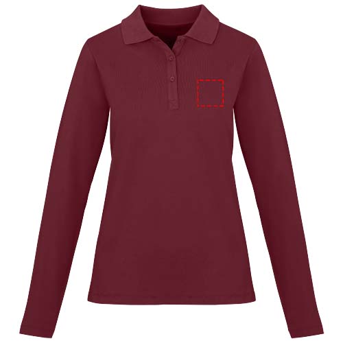 Calgary 180 g/m2 long sleeve women's polo