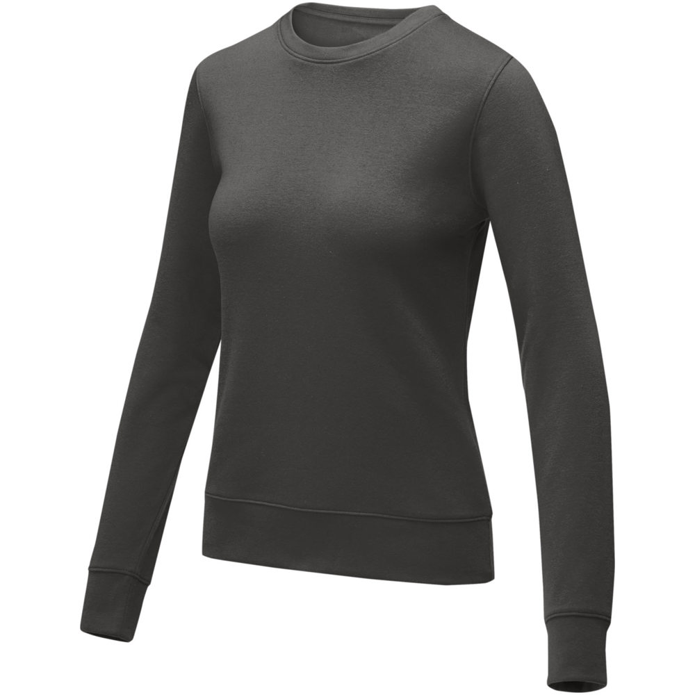 Zenon women’s crewneck sweater - Storm grey
