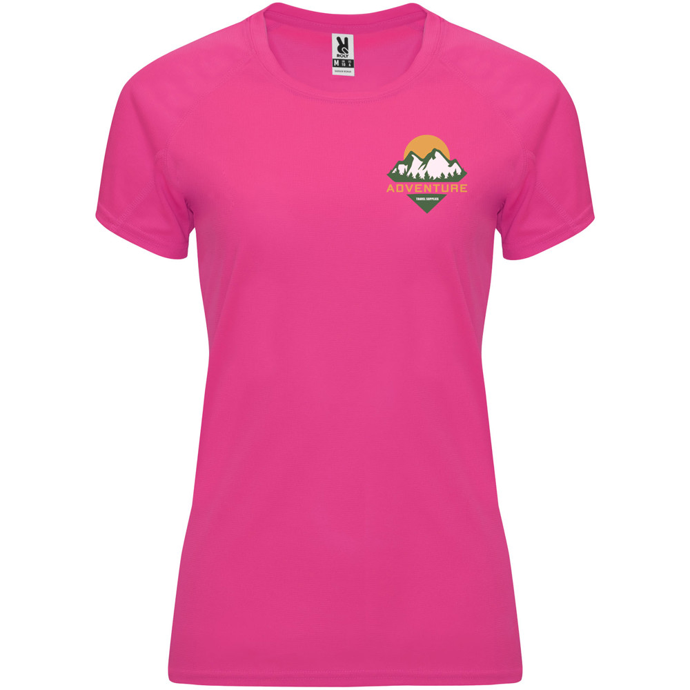 Bahrain 135 g/m2 short sleeve women's sports t-shirt
