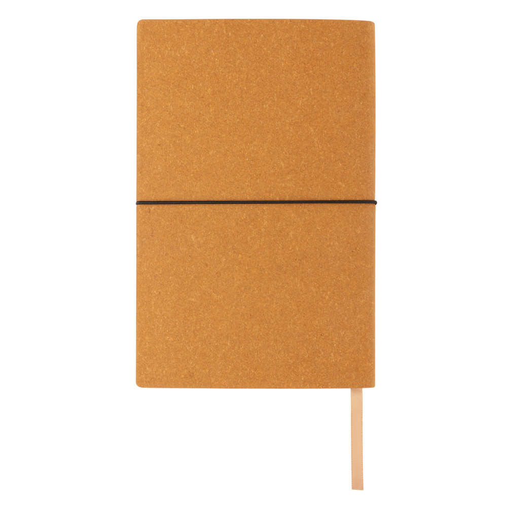 A5 GRS recycled leather notebook