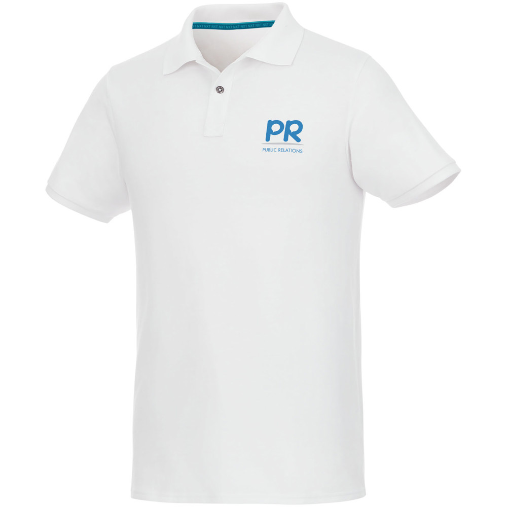 Beryl short sleeve men's organic recycled polo