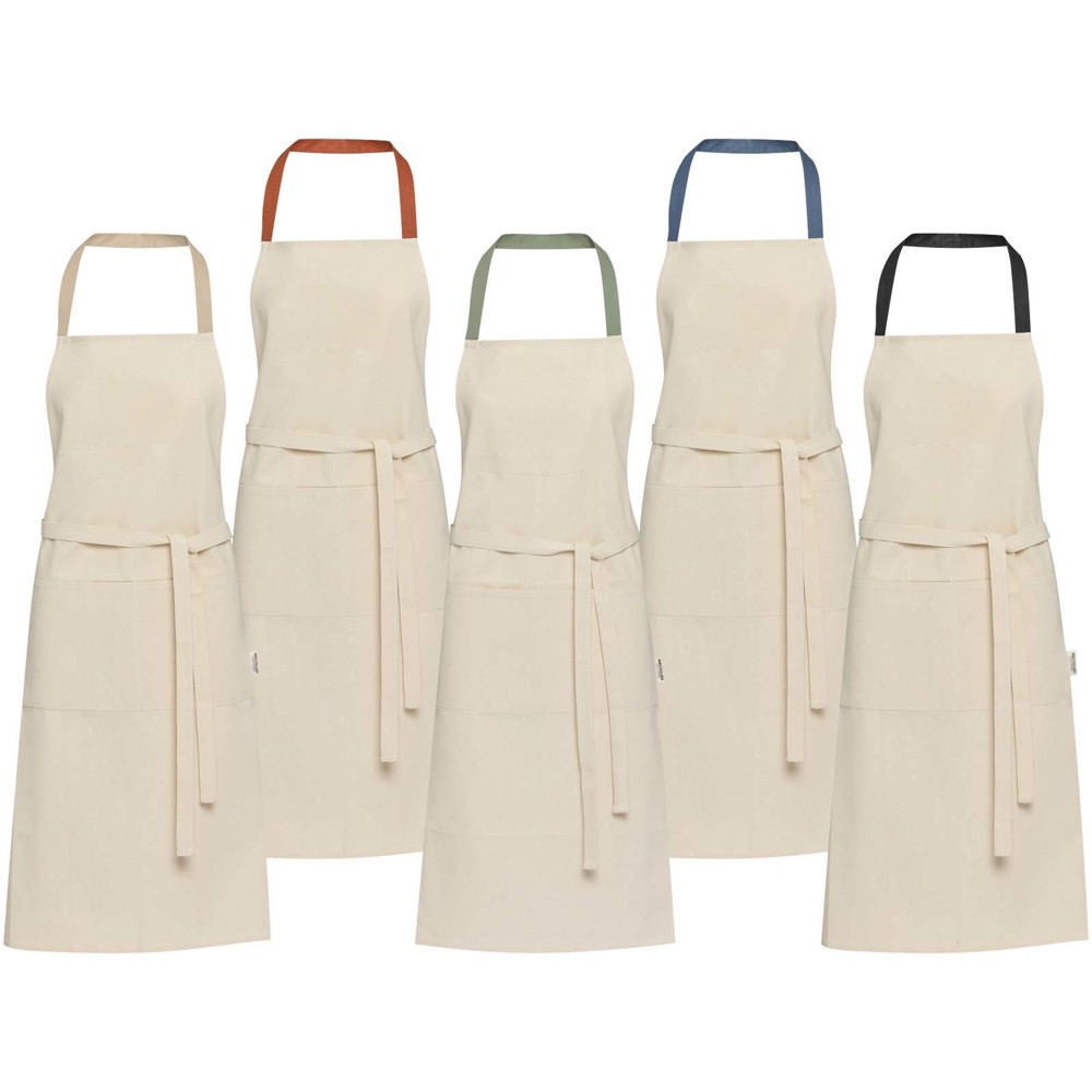 Nia 200 g/m² recycled cotton apron