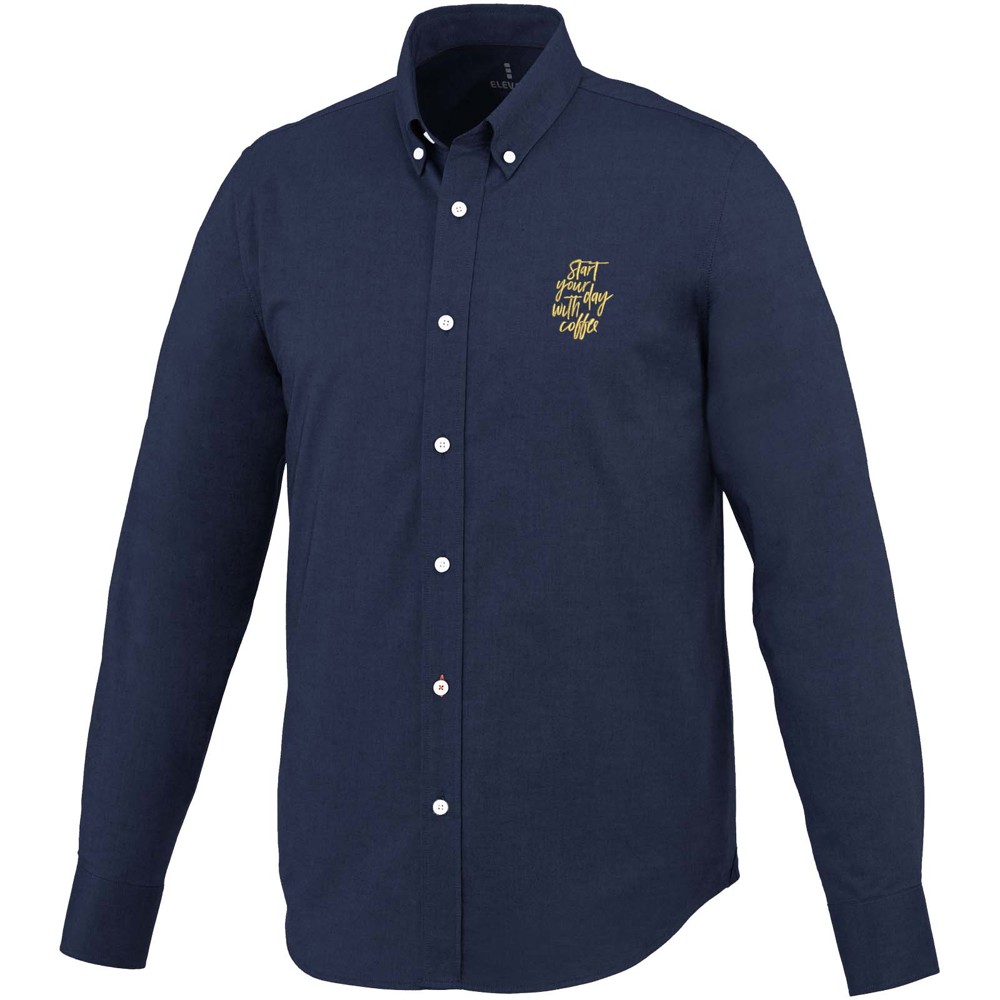 Vaillant 142 g/m2 long sleeve men's oxford shirt