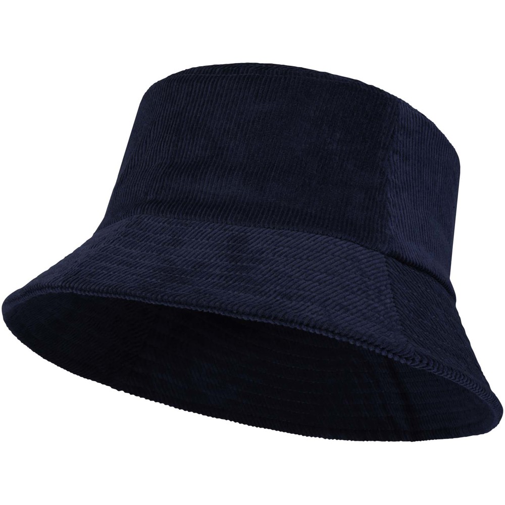 Howson 280 g/m² recycled corduroy sun hat - Navy