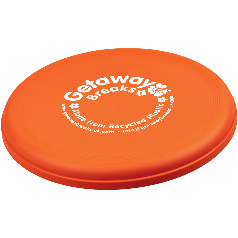 Orbit recycled plastic flying disc