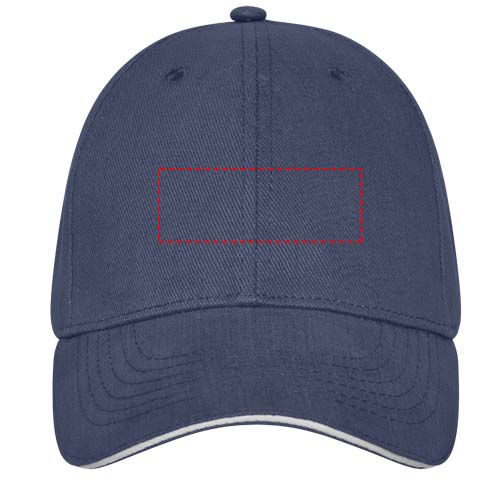 Darton 6 panel 260 g/m2 sandwich cap