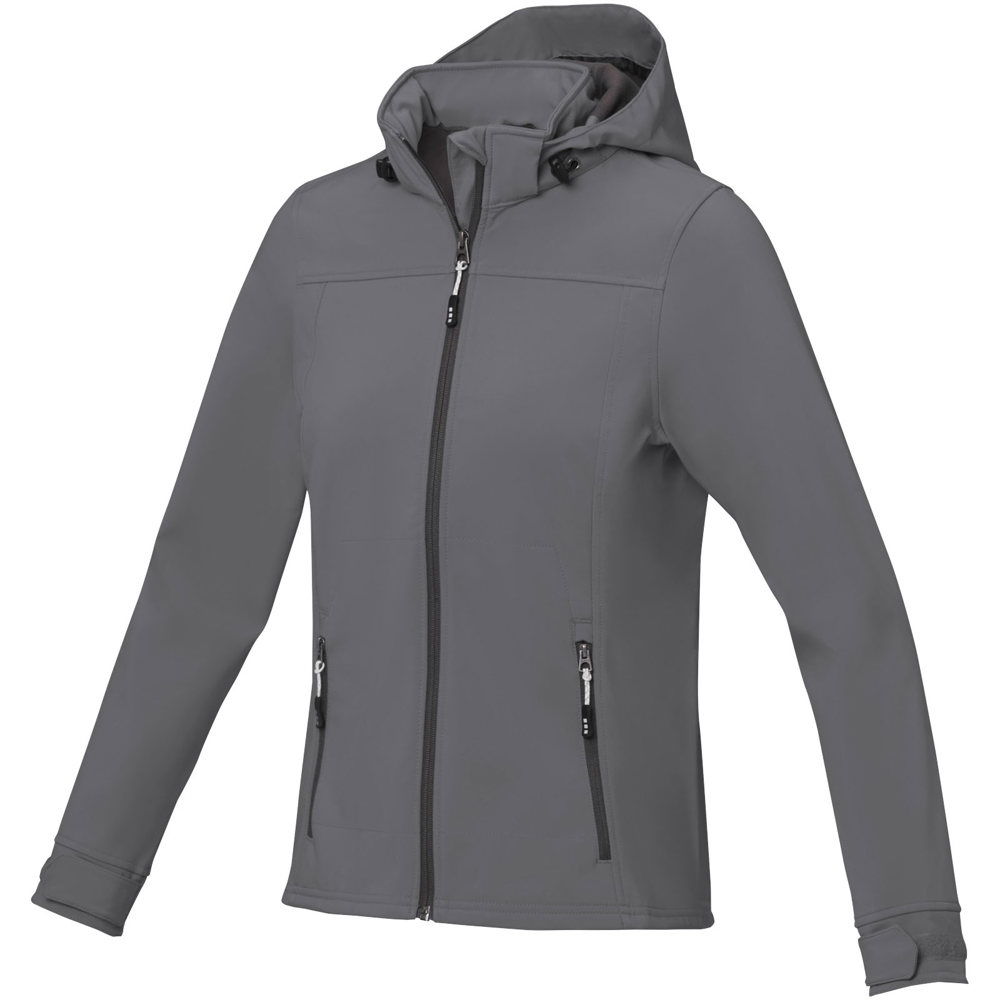 Langley women's softshell jacket - Steel grey