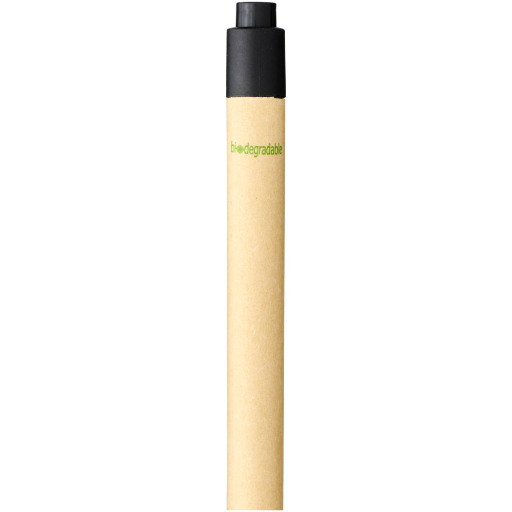 Berk recycled carton and corn plastic ballpoint pen (black ink)