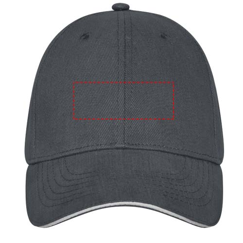 Darton 6 panel 260 g/m2 sandwich cap