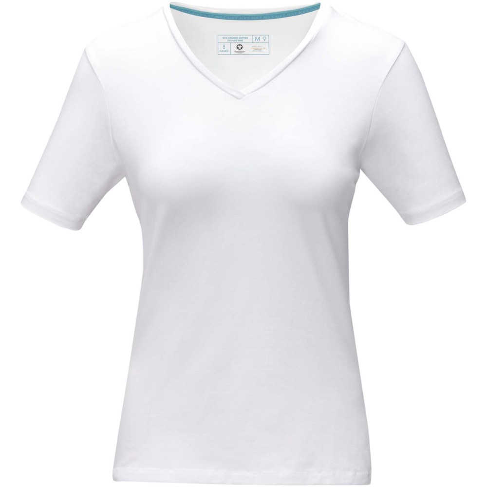 Kawartha short sleeve women's organic v-neck t-shirt
