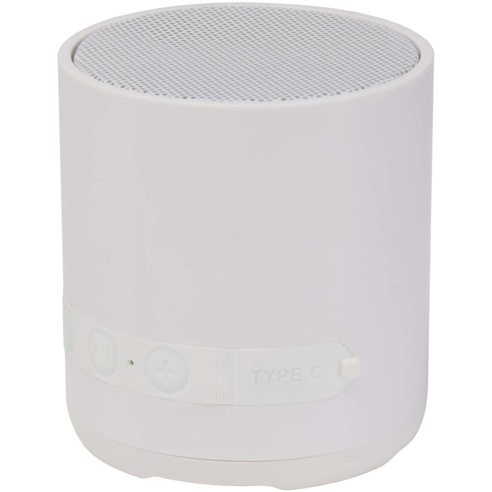 Hunor 3W recycled plastic wireless speaker