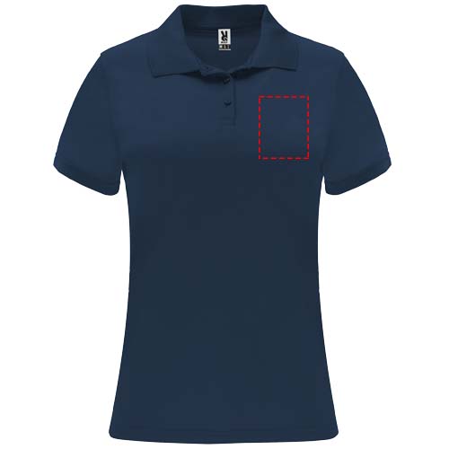 Monzha 150 g/m² short sleeve women's sports polo