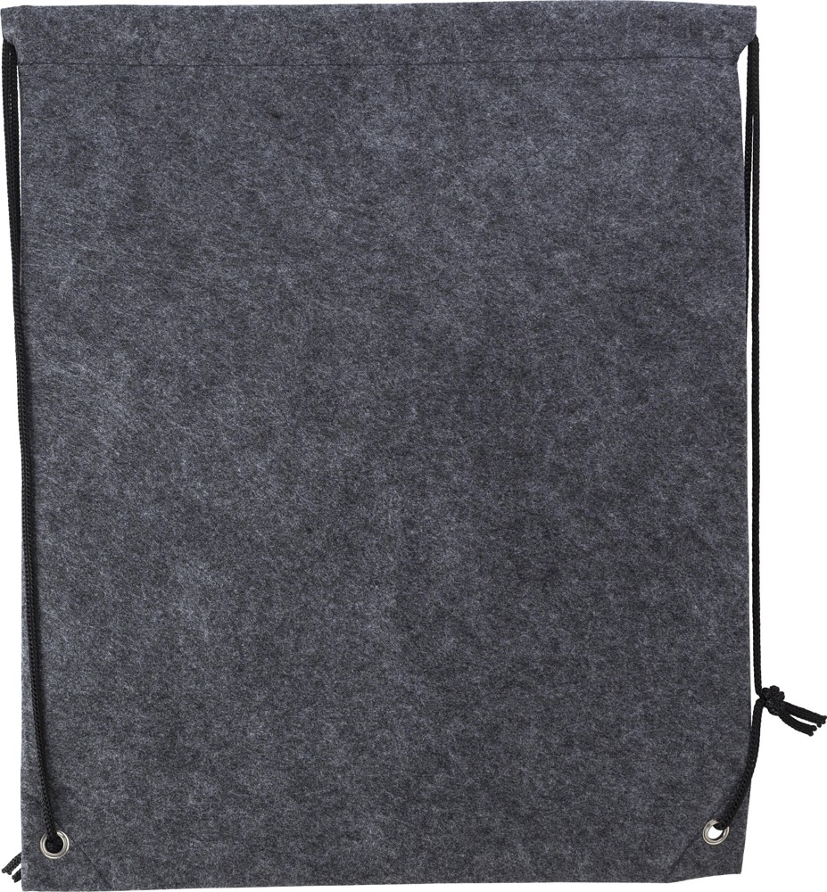 Drawstring bag Maya | Felt | 3 l - grey