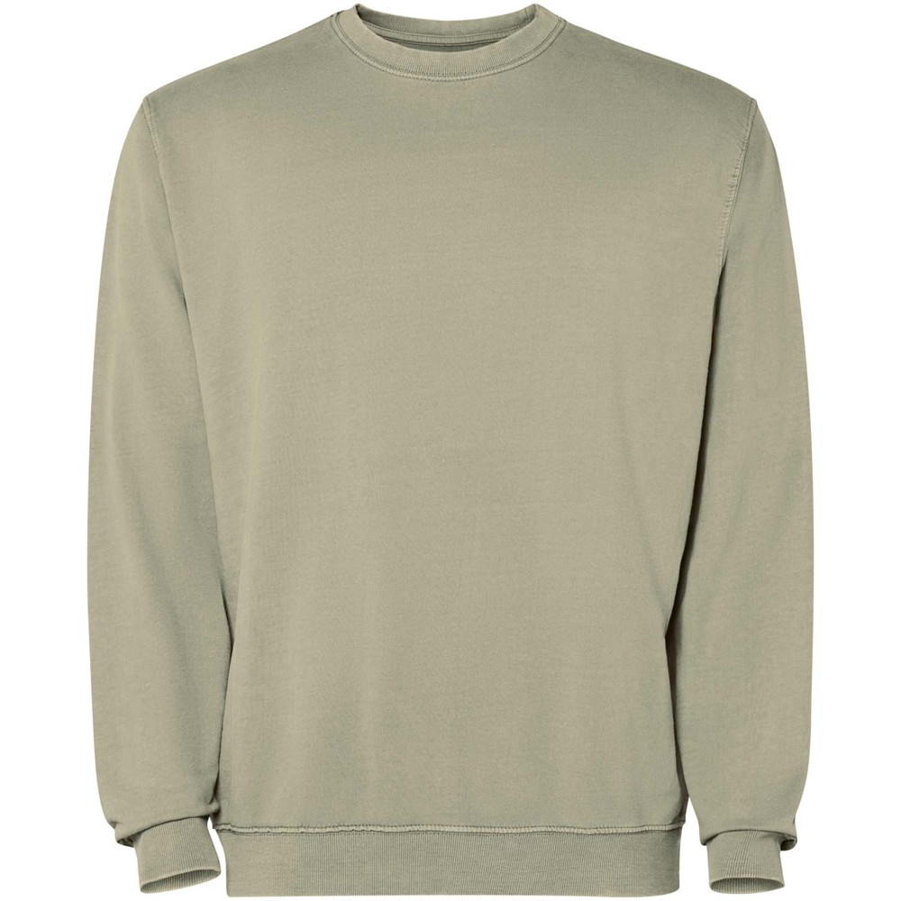 Jaya 250 g/m² unisex crewneck sweater - Khaki