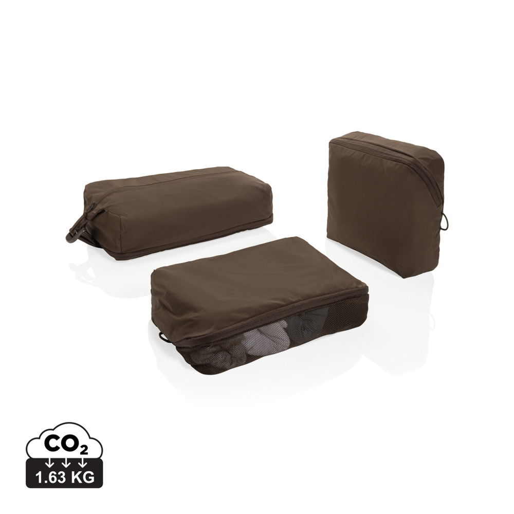 KENTO URBAN RCS recycled nylon packing cube set