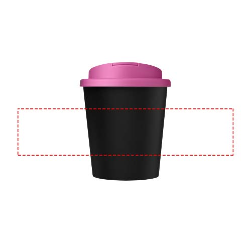 Americano® Espresso Eco 250 ml recycled tumbler with spill-proof lid 