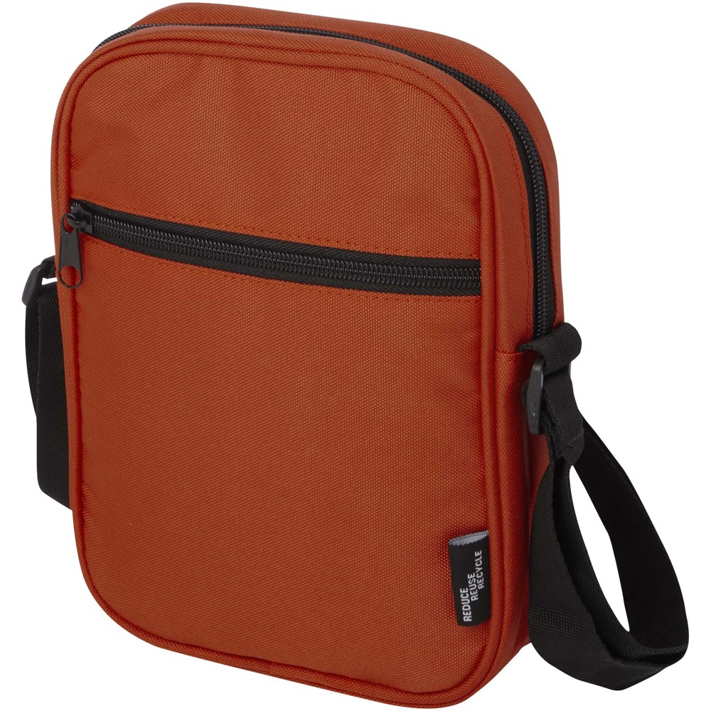 Byron GRS recycled crossbody bag 2L - Brick