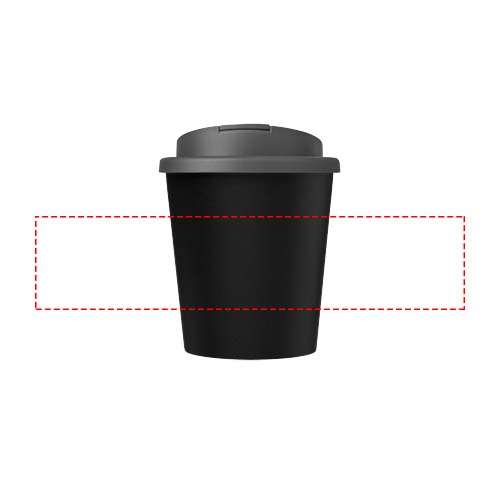 Americano® Espresso Eco 250 ml recycled tumbler with spill-proof lid 