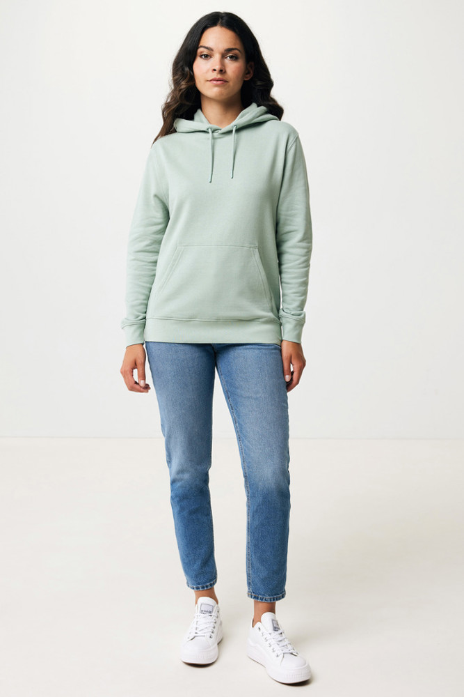 IQONIQ Rila lightweight recycled cotton hoodie