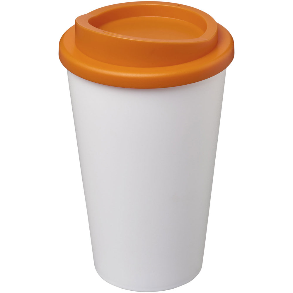 Americano® 350 ml insulated tumbler - Orange, White