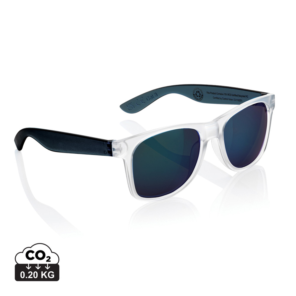 Gleam RCS recycled PC mirror lens sunglasses