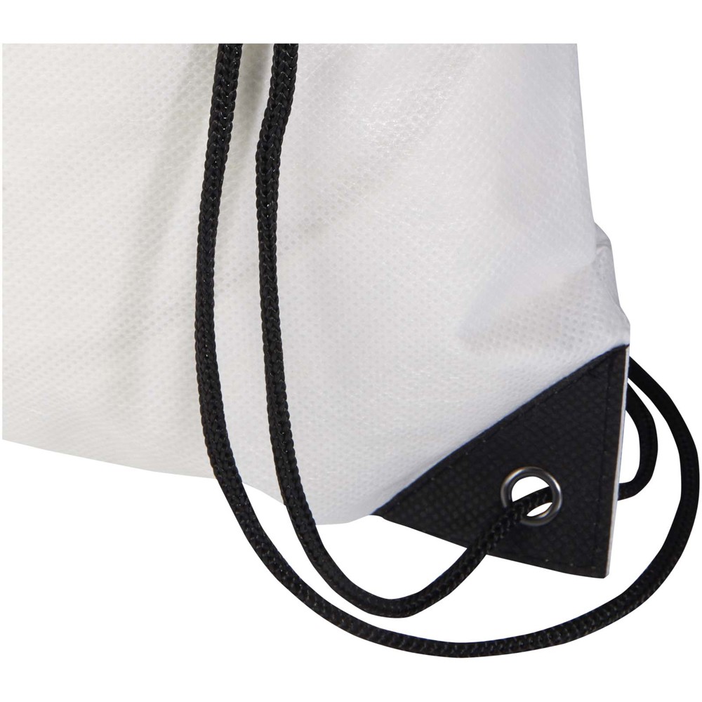 Evergreen GRS recycled non-woven drawstring bag 5L