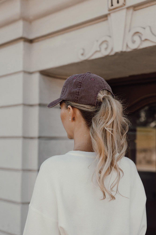 BEAU AWARE™ Washed 6 panel 270gsm cotton twill cap