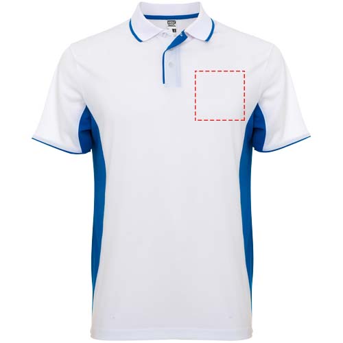 Montmelo 150 g/m² short sleeve unisex sports polo