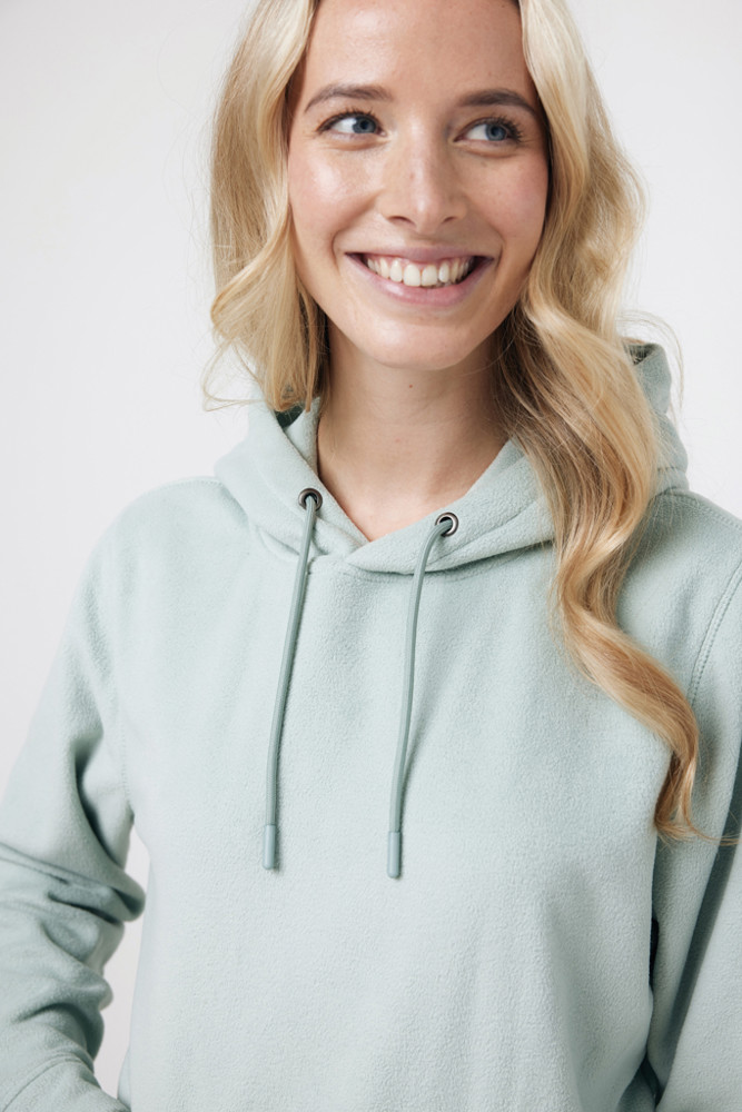 IQONIQ Trivor recycled polyester microfleece hoodie