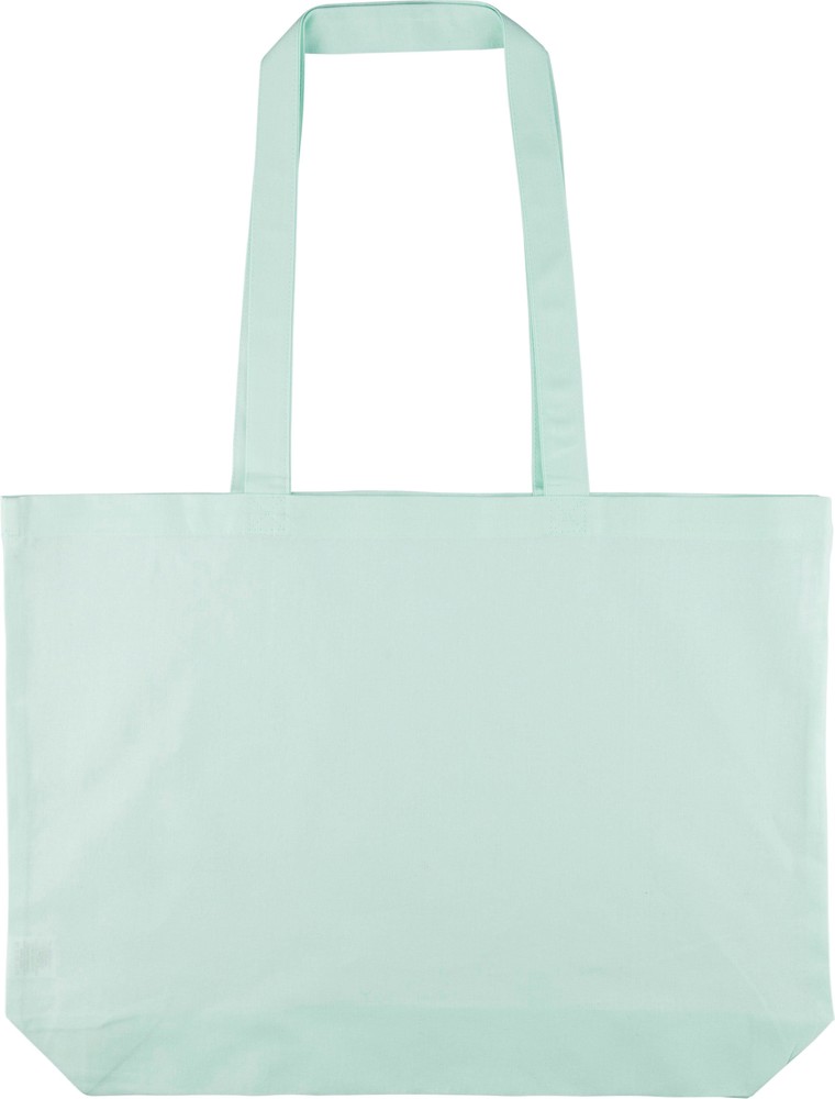 Cotton (140 gsm) shopping bag Tarin - pastel green