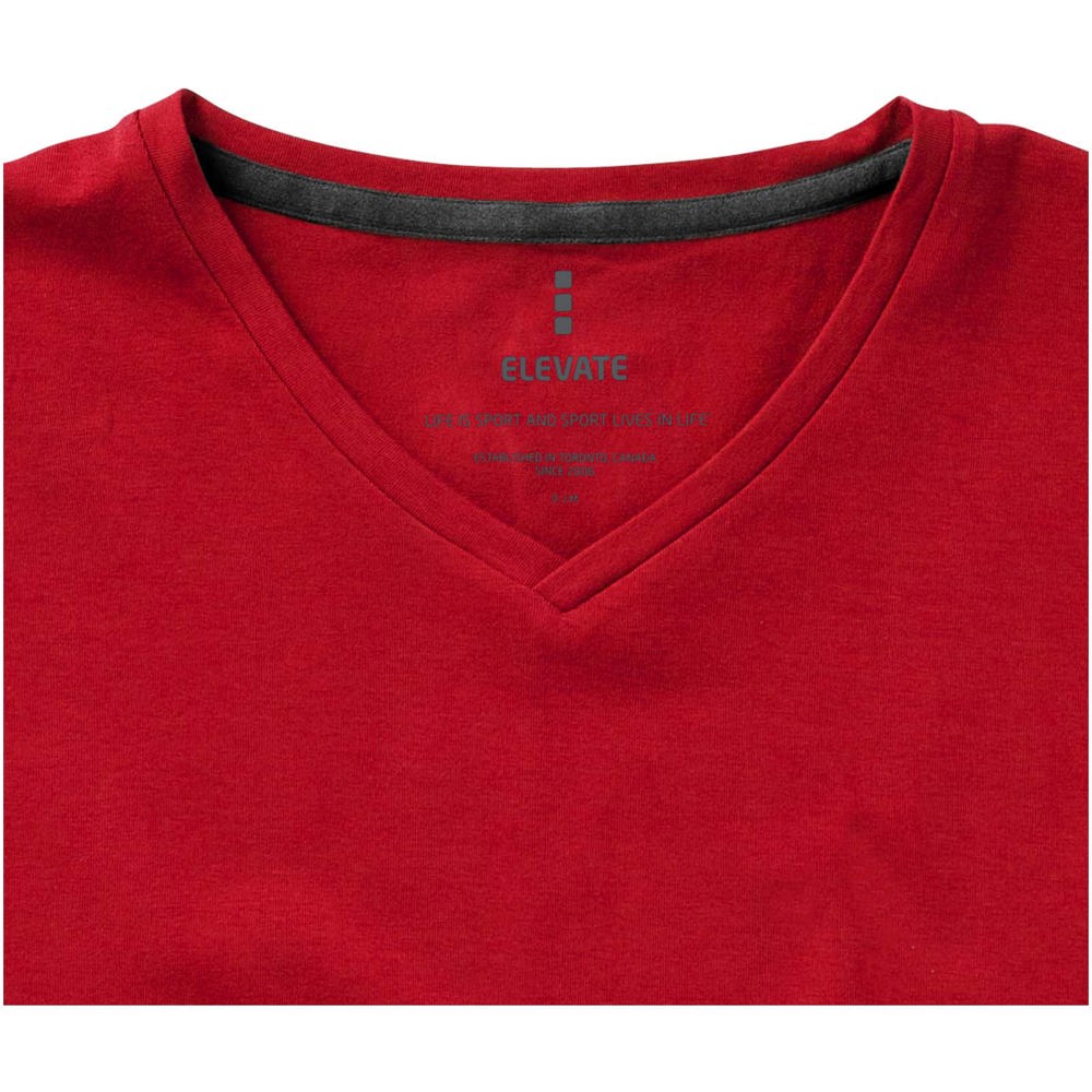 Kawartha short sleeve women's organic v-neck t-shirt