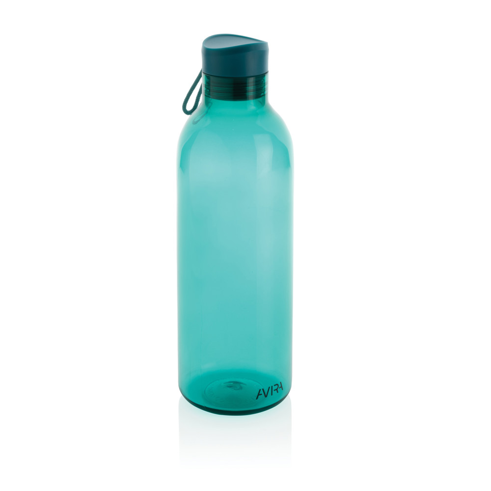 Avira Atik RCS Recycled PET bottle 1L - turquoise (± PMS 322c)