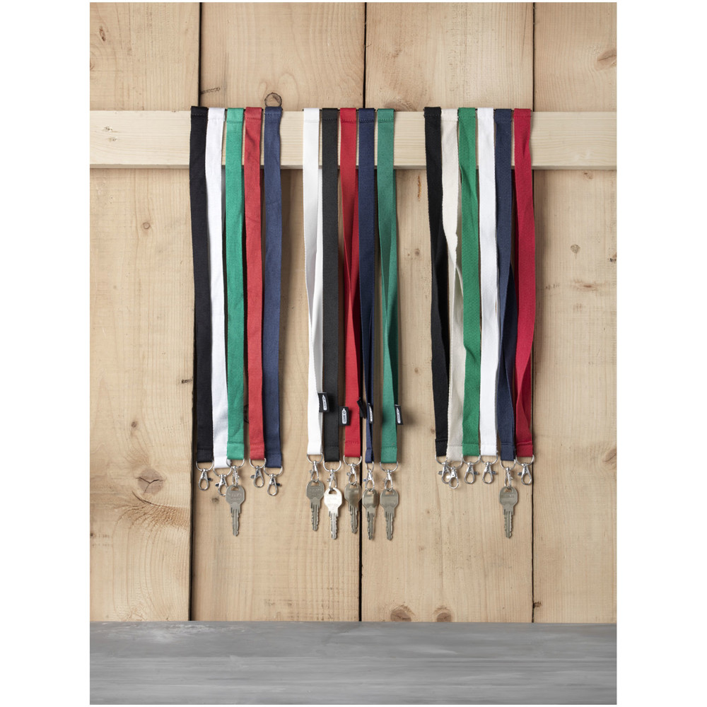 Tom recycled PET lanyard with breakaway closure
