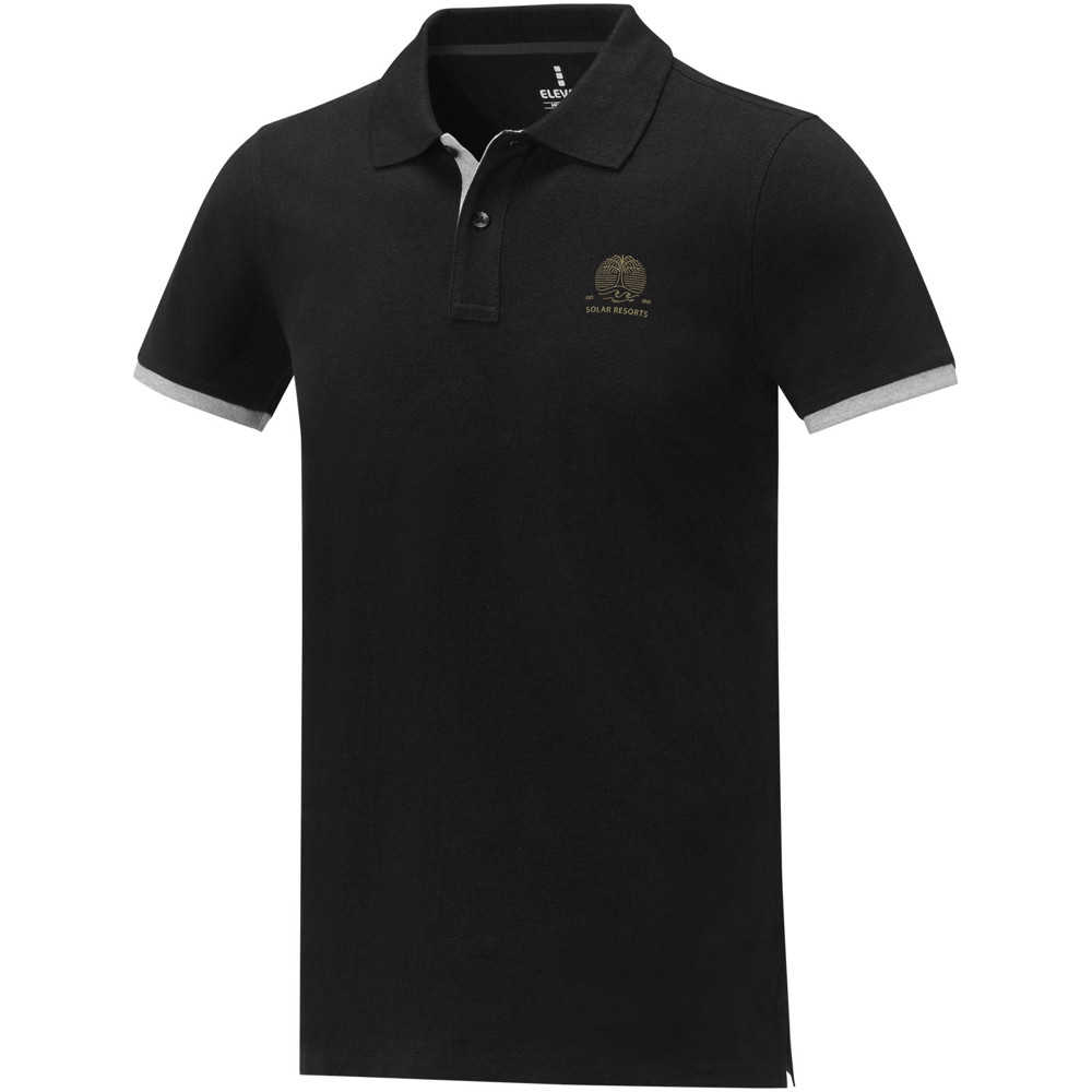 Morgan 200 g/m2 short sleeve men's duotone polo