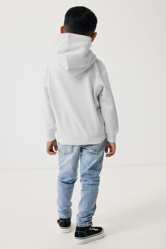 IQONIQ Yengo kids recycled cotton hoodie with sidepockets