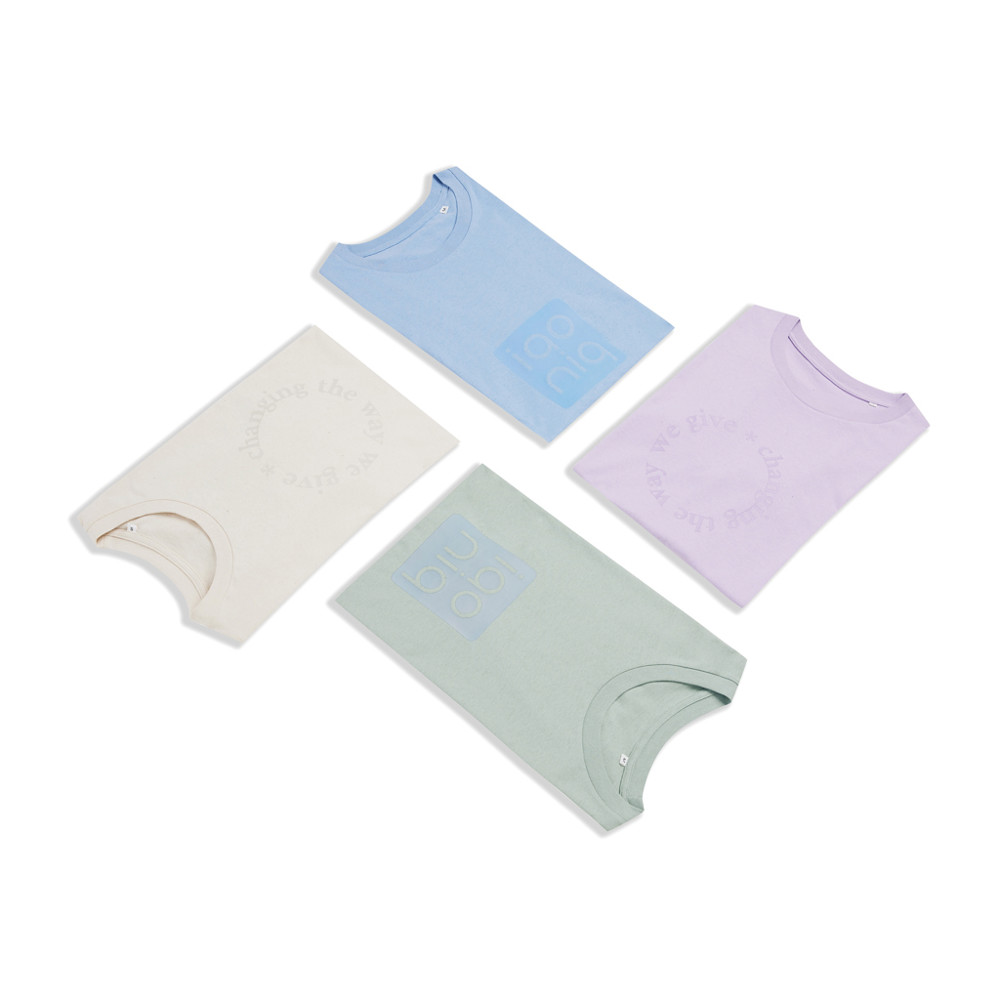 IQONIQ Manuel recycled cotton t-shirt undyed