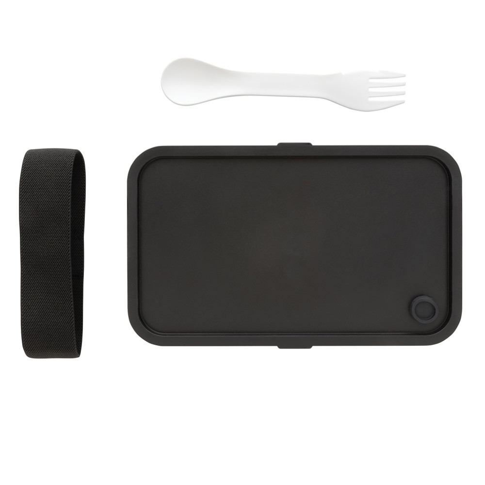PP lunch box with spork