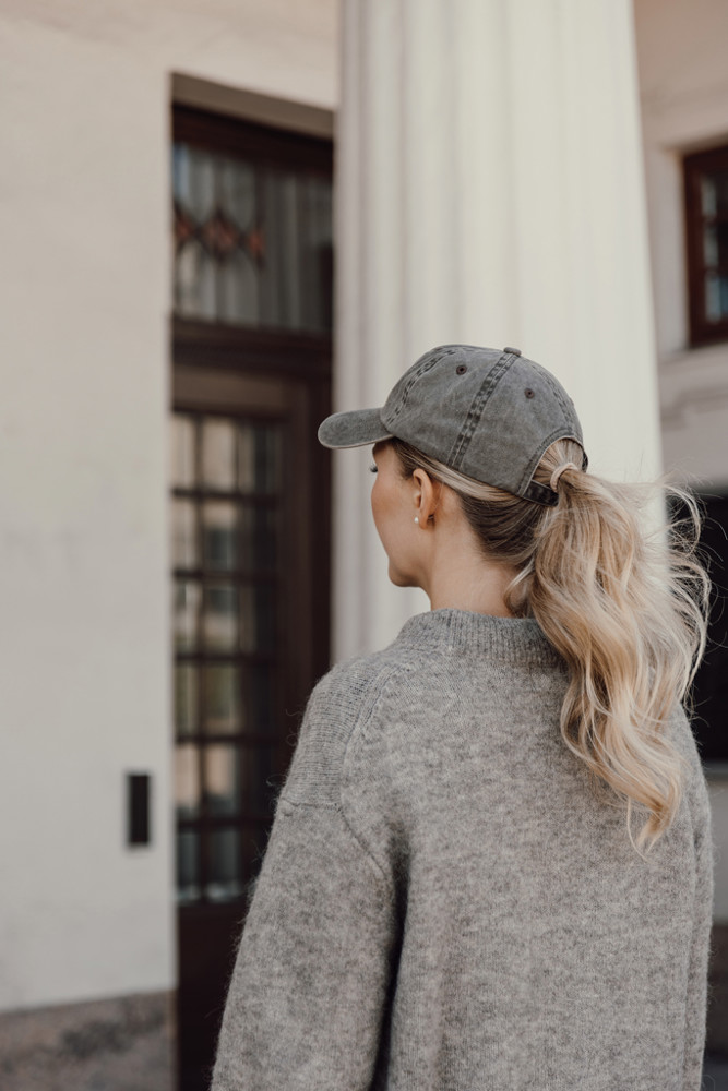 BEAU AWARE™ Washed 6 panel 270gsm cotton twill cap